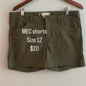 Mec Olive Green Shorts